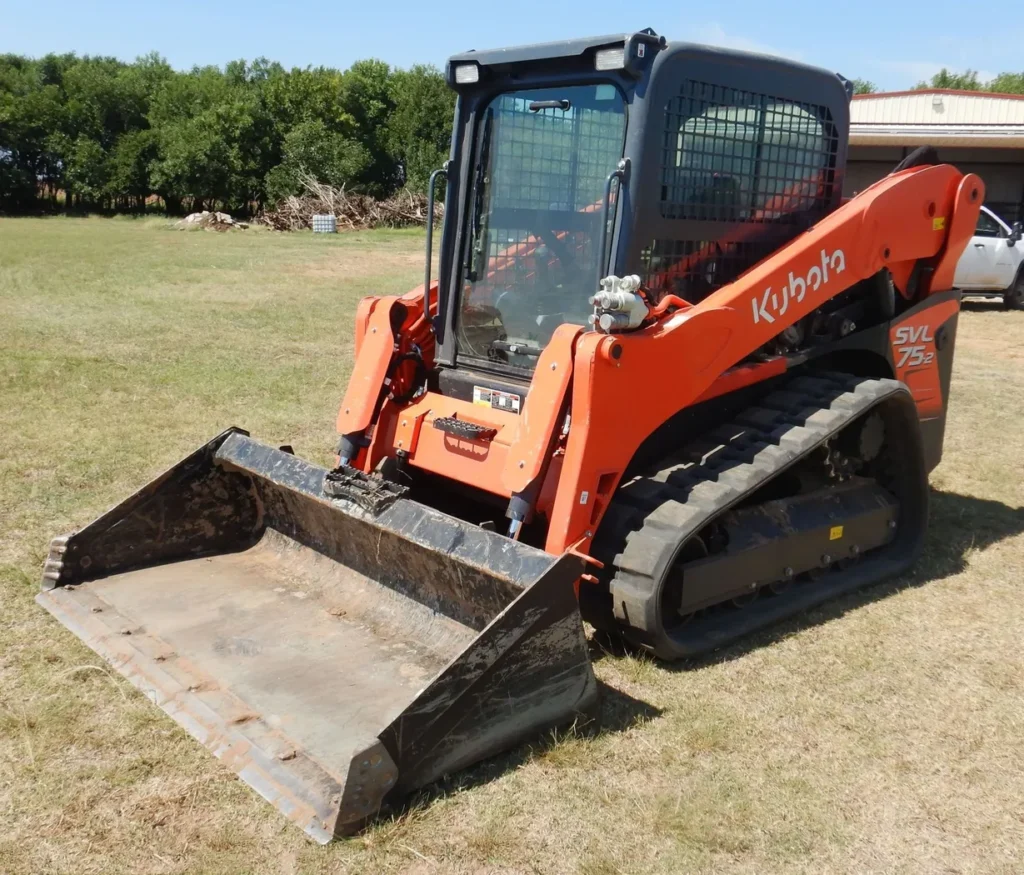 2021 Kubota SVL75-2 tracked skid steer loader