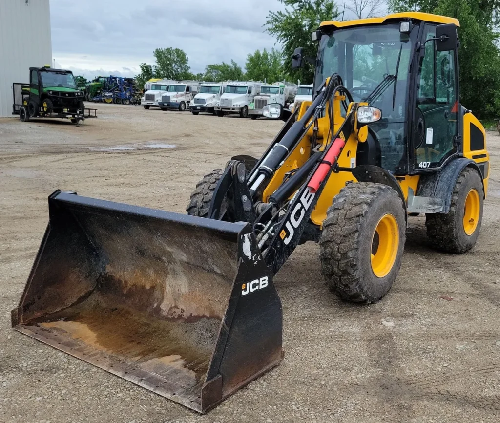 2022 JCB 407 wheel loader