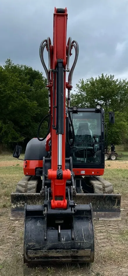 2022 Kubota KX080-4S2 mini excavator
