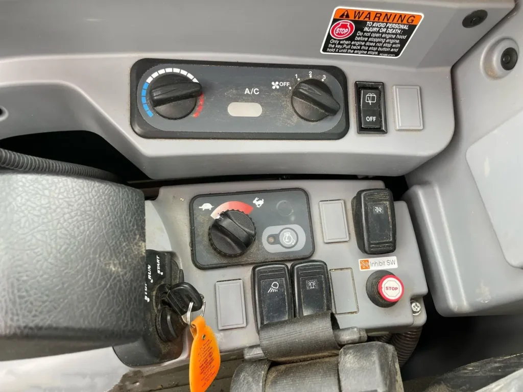 2022 Kubota KX080-4S2 mini excavator