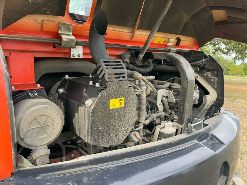 2022 Kubota KX080-4S2 mini excavator