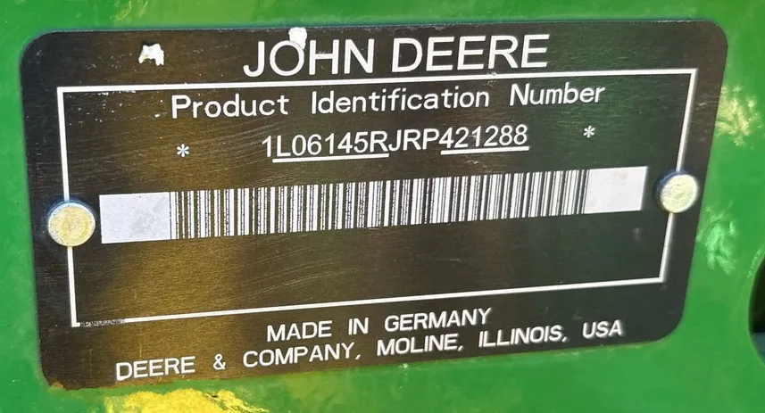 2024 John Deere 6R 145