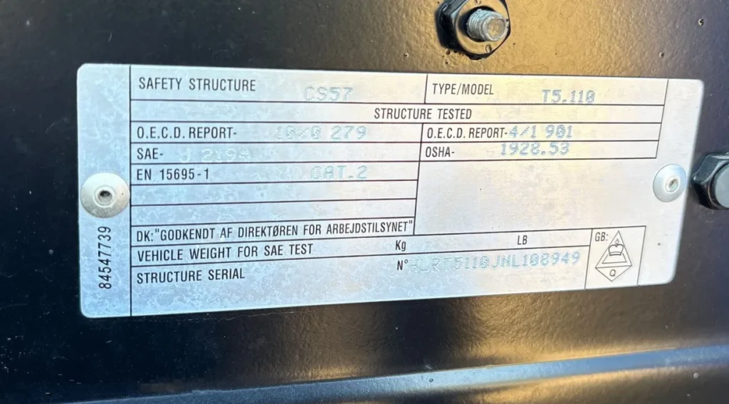 2022 New Holland T5.110