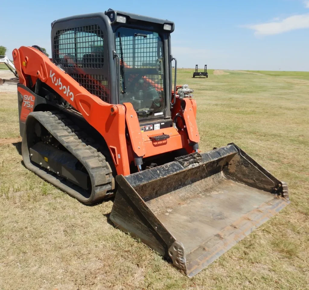 2021 Kubota SVL75-2 tracked skid steer loader