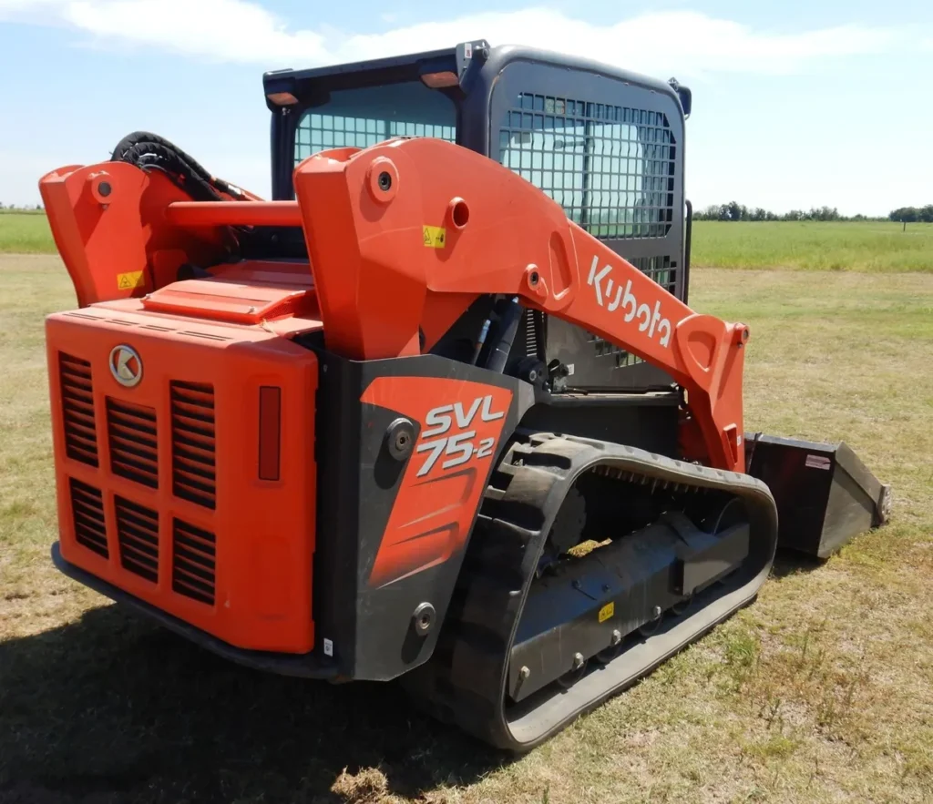 2021 Kubota SVL75-2 tracked skid steer loader