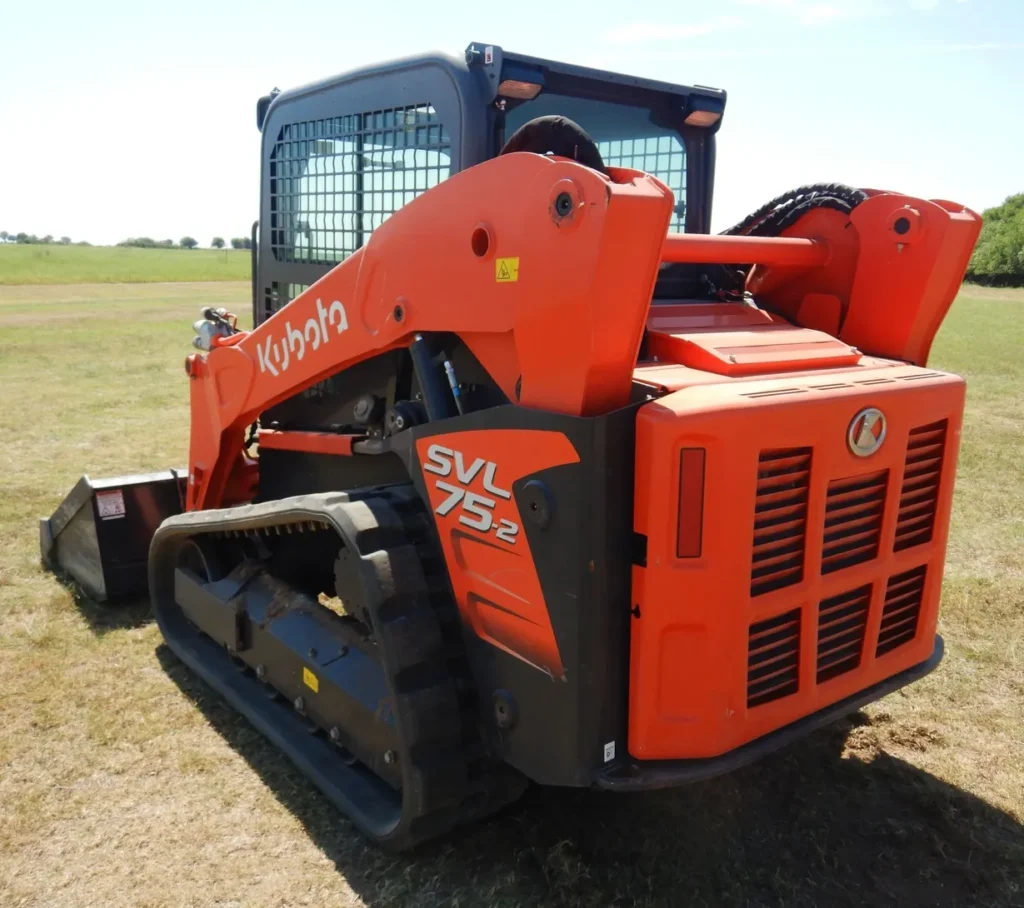 2021 Kubota SVL75-2 tracked skid steer loader